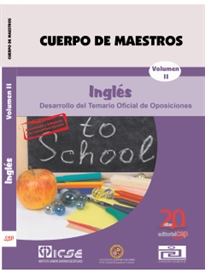 Books Frontpage Cuerpo de Maestros. Inglés. Temario Vol. II. Edición para Canarias