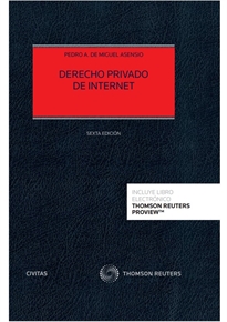 Books Frontpage Derecho Privado de Internet (Papel + e-book)