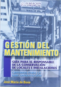 Books Frontpage Gestión del mantenimiento