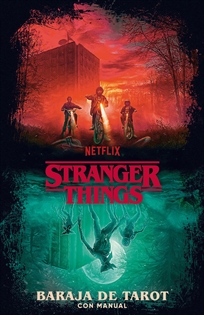 Books Frontpage Stranger Things. Baraja de tarot con manual