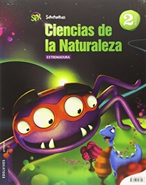 Books Frontpage Ciencias de la Naturaleza 2º Primaria-Extremadura