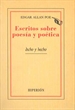 Front pageEscritos sobre poesía y poética