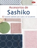 Portada del libro Accesorios de Sashiko
