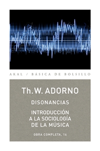 Books Frontpage Disonancias / Introducción a la sociología de la música