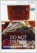 Front pageDo Not Disturb: The Importance of Sleep High Beginning Book with Online Access