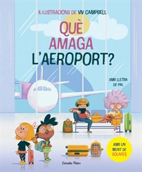 Books Frontpage Què amaga l'aeroport? Llibre amb solapes