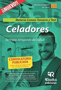 Books Frontpage Celadores. Temario y Test Materia Común. Servicio Aragonés de Salud
