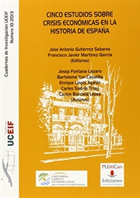 Books Frontpage Cinco estudios sobre crisis económicas en la historia de España