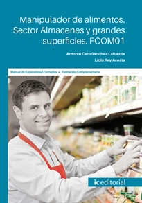 Books Frontpage Manipulador de alimentos. Sector Almacenes y Grandes superficies. FCOM01