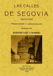 Books Frontpage Las calles de Segovia