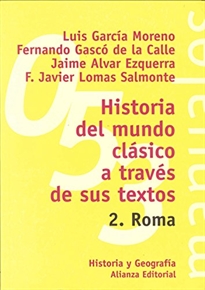 Books Frontpage Historia del mundo clásico a través de sus textos. 2. Roma