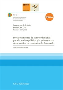 Books Frontpage Fortalecimiento de la sociedad civil para la acción pública y la gobernanza democrática en contextos de desarrollo