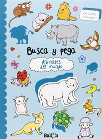 Books Frontpage Animales del mundo - Busca y pega