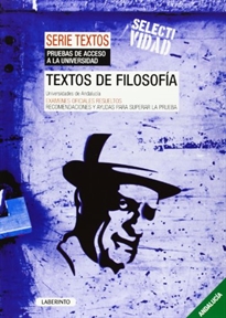 Books Frontpage Textos de Filosofía. Universidades de Andalucía