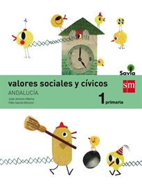 Books Frontpage Valores sociales y cívicos. 1 Primaria. Savia. Andalucía