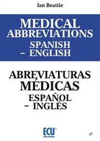 Books Frontpage Medical abbreviations Spanish to English. Abreviaturas médicas español a inglés