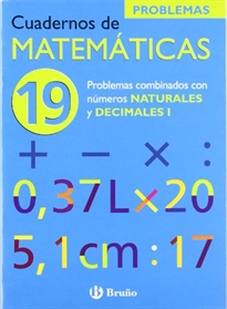 Books Frontpage 19 Problemas combinados con números naturales y decimales I