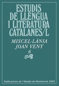 Books Frontpage Miscel·lània Joan Veny 6