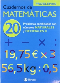 Books Frontpage 20 Problemas combinados con números naturales y decimales II