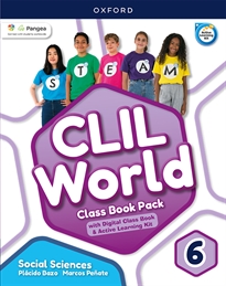 Books Frontpage CLIL World Social Sciences 6. Class book