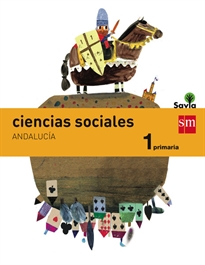 Books Frontpage Ciencias sociales. 1 Primaria. Savia. Andalucía