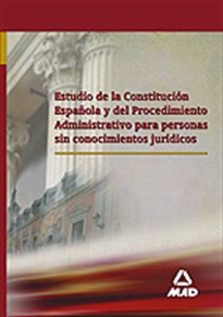 Books Frontpage Estudio de la constitución española y del procedimiento administrativo para personas sin conocimientos jurídicos