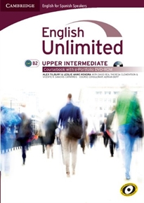 Books Frontpage English unlimited for spanish speakers upper intermediate coursebook with e-portfolio