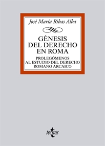 Books Frontpage Génesis del Derecho en Roma