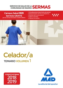 Books Frontpage Celador/a del Servicio de Salud de la Comunidad de Madrid. Temario Volumen 1