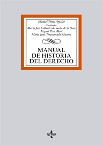 Books Frontpage Manual de Historia del Derecho