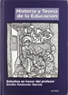 Front pageHistoria y teoría de la educación