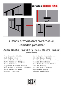 Books Frontpage Justicia restaurativa empresarial. Un modelo para armar