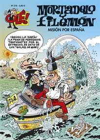 Books Frontpage Mortadelo y Filemón. Misión por España (Olé! Mortadelo 217)