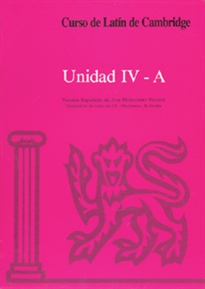 Books Frontpage Curso de Latín de Cambridge Libro del Alumno Unidad IV-A