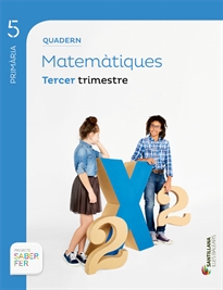 Books Frontpage Quadern Matematiques 5 Primaria 3 Trim Saber Fer