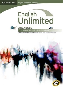 Books Frontpage English unlimited for spanish speakers advanced coursebook with e-portfolio