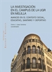 Front pageLa investigación en el campus de la UGR en Melilla