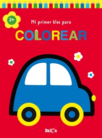 Books Frontpage MI Primer Bloc Para Colorear Coche +2