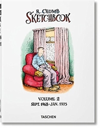 Books Frontpage Robert Crumb. Sketchbook Vol. 2. 1968&#x02013;1975