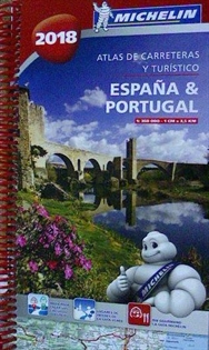 Books Frontpage España & Portugal 2018 (Atlas de carreteras y turístico )