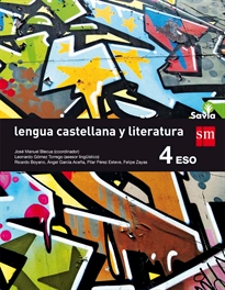 Books Frontpage Lengua castellana y literatura. 4 ESO. Savia