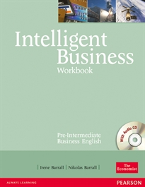Books Frontpage Intelligent Business Pre-Intermediate Workbook And CD Pack