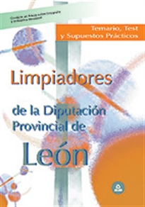 Books Frontpage Limpiadores de la diputacion provincial de leon. Temario, test y supuestos practicos