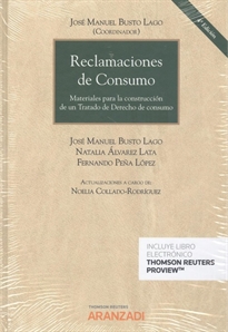 Books Frontpage Reclamaciones de consumo (Papel + e-book)