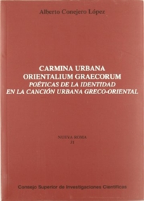 Books Frontpage Carmina Urbana Orientalium Graecorum