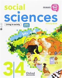 Books Frontpage Think Do Learn Social Sciences 3rd & 4th Primary. Activity book Module 3 Amber