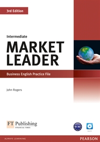 Books Frontpage Market Leader 3rd Edition Intermediate Practice File & Practice File CD