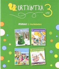 Books Frontpage Urtxintxa 3 urte - 2. hiruhilabeteko ipuinak (5-8)