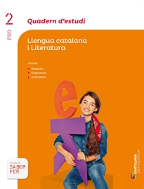 Books Frontpage Quadern D'Estudi Llengua Catalana I Literatura 2 Eso Saber Fer