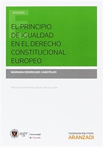 Books Frontpage El principio de igualdad en el derecho constitucional europeo